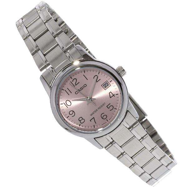 Casio LTP-V002D-4B Silver Stainless Steel Strap Watch for Women-Watch Portal Philippines