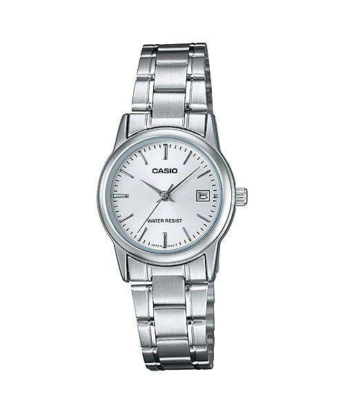 Casio LTP-V002D-7A Silver Stainless Steel Strap Watch for Women-Watch Portal Philippines