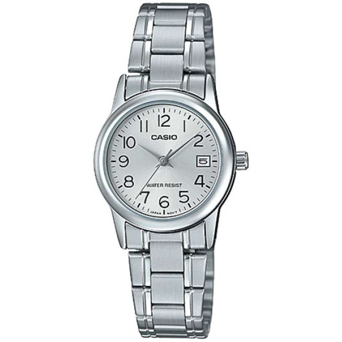 Casio LTP-V002D-7B Silver Stainless Steel Strap Watch for Women-Watch Portal Philippines