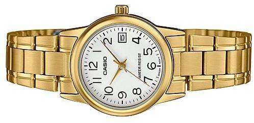 Casio LTP-V002G-7B2 Gold Stainless Steel Strap Watch for Women-Watch Portal Philippines