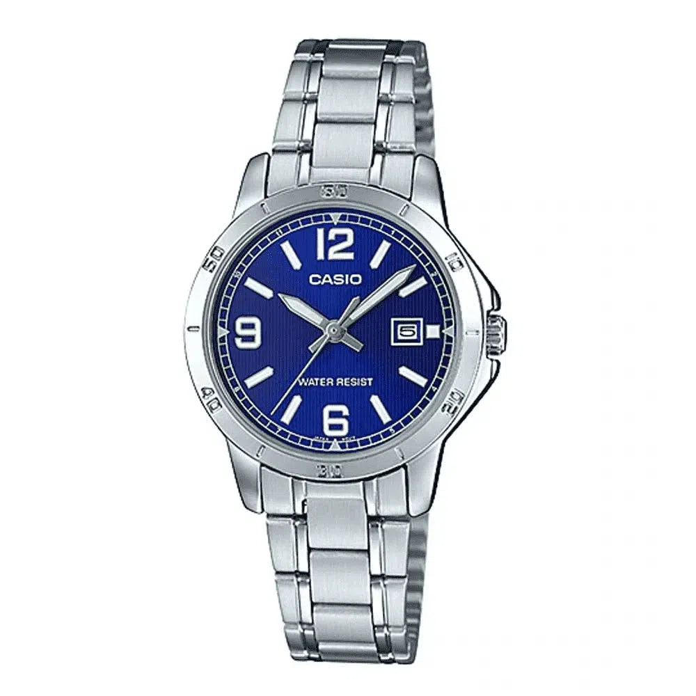 Casio LTP-V004D-2B Silver Stainless Watch for Women-Watch Portal Philippines