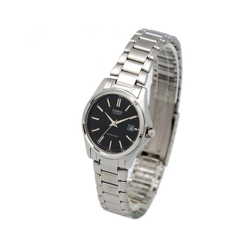 Casio LTP-V005D-1A Silver Stainless Steel Strap Watch for Women-Watch Portal Philippines