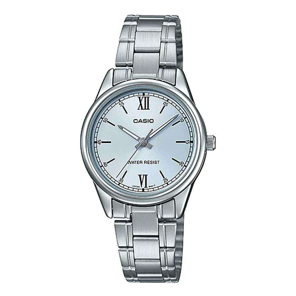 Casio LTP-V005D-2B3 Silver Stainless Watch for Women-Watch Portal Philippines