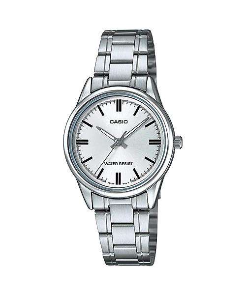 Casio LTP-V005D-7A Silver Stainless Steel Strap Watch for Women-Watch Portal Philippines