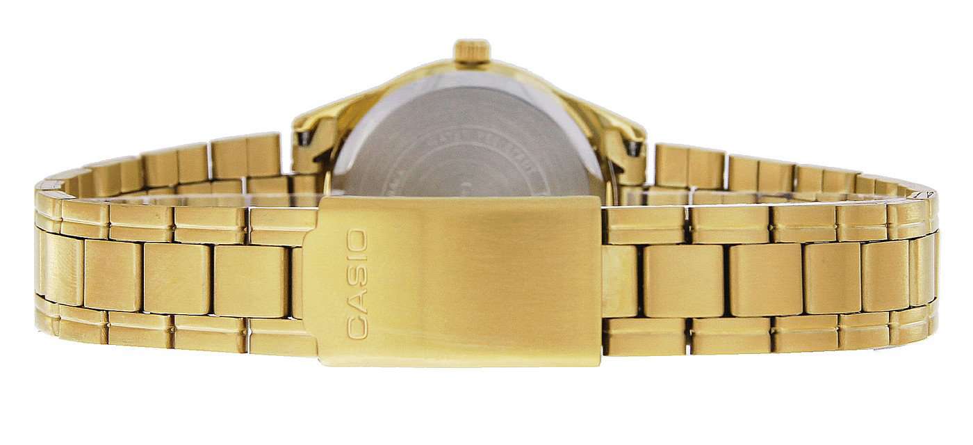 Casio LTP-V005G-1B Gold Stainless Steel Strap Watch for Women-Watch Portal Philippines