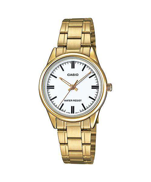 Casio LTP-V005G-7A Gold Stainless Steel Strap Watch for Women-Watch Portal Philippines