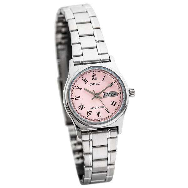 Casio LTP-V006D-4B Silver Stainless Steel Strap Watch for Women-Watch Portal Philippines