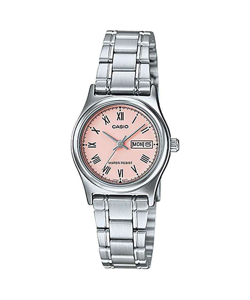 Casio LTP-V006D-4B Silver Stainless Steel Strap Watch for Women-Watch Portal Philippines