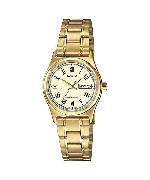 Casio LTP-V006G-9B Gold Stainless Steel Strap Watch for Women-Watch Portal Philippines