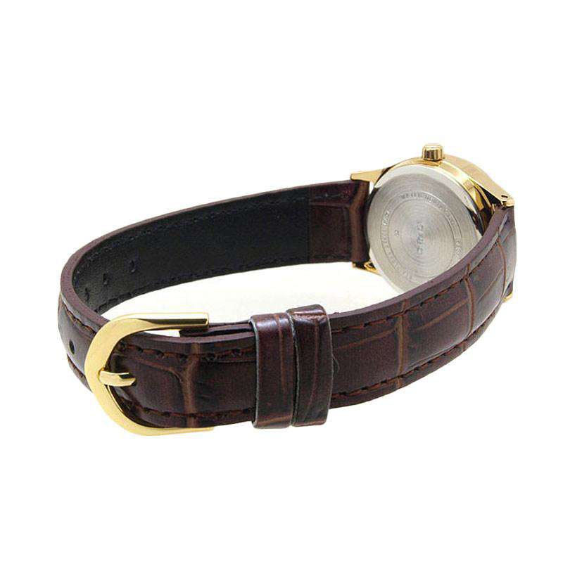 Casio LTP-V006GL-9B Brown Leather Strap Watch for Women-Watch Portal Philippines