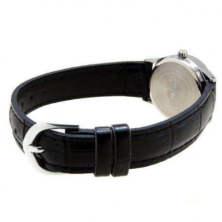 Casio LTP-V006L-1B Black Leather Strap Watch for Women-Watch Portal Philippines