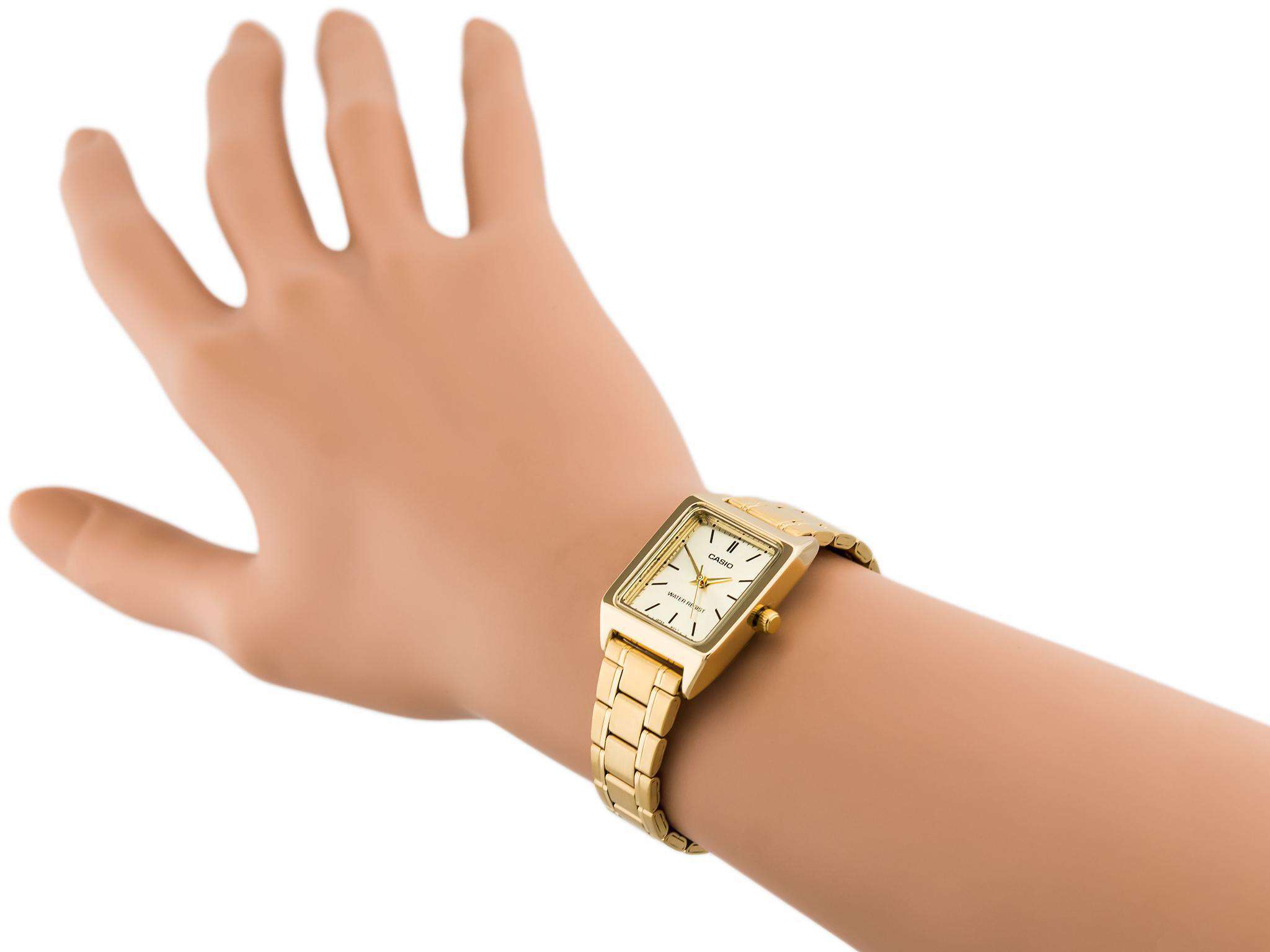 Casio LTP-V007G-9B Gold Stainless Watch for Women-Watch Portal Philippines