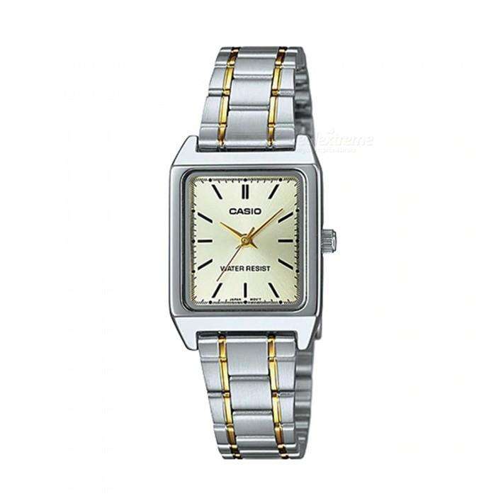 Casio LTP-V007SG-9E Two Tone Silver Watch for Women-Watch Portal Philippines