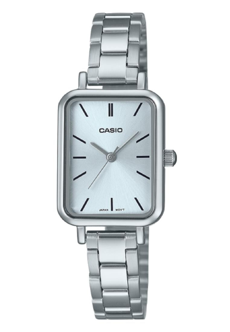Casio LTP-V009D-2E Analog Stainless Steel Strap Watch For Women-Watch Portal Philippines