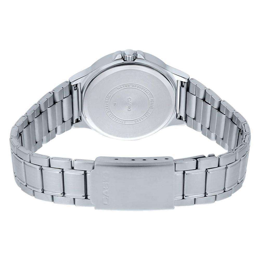 Casio LTP-V300D-1A2 Siver Stainless Watch for Women-Watch Portal Philippines