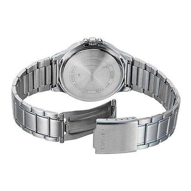 Casio LTP-V300D-2A Silver Stainless Steel Strap Analog Watch for Men and Women-Watch Portal Philippines