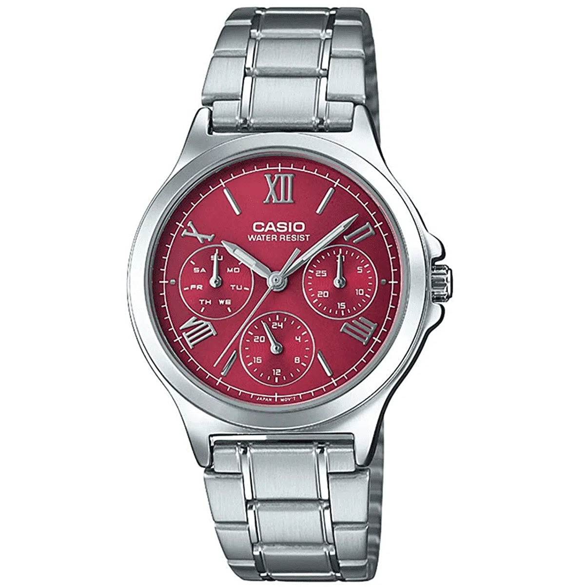 Casio LTP-V300D-4A2 Siver Stainless Watch for Women-Watch Portal Philippines