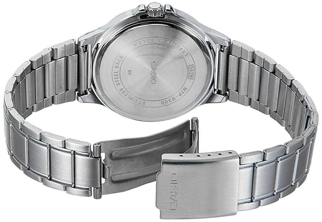 Casio LTP-V300D-7A Silver Stainless Steel Strap Watch for Women-Watch Portal Philippines