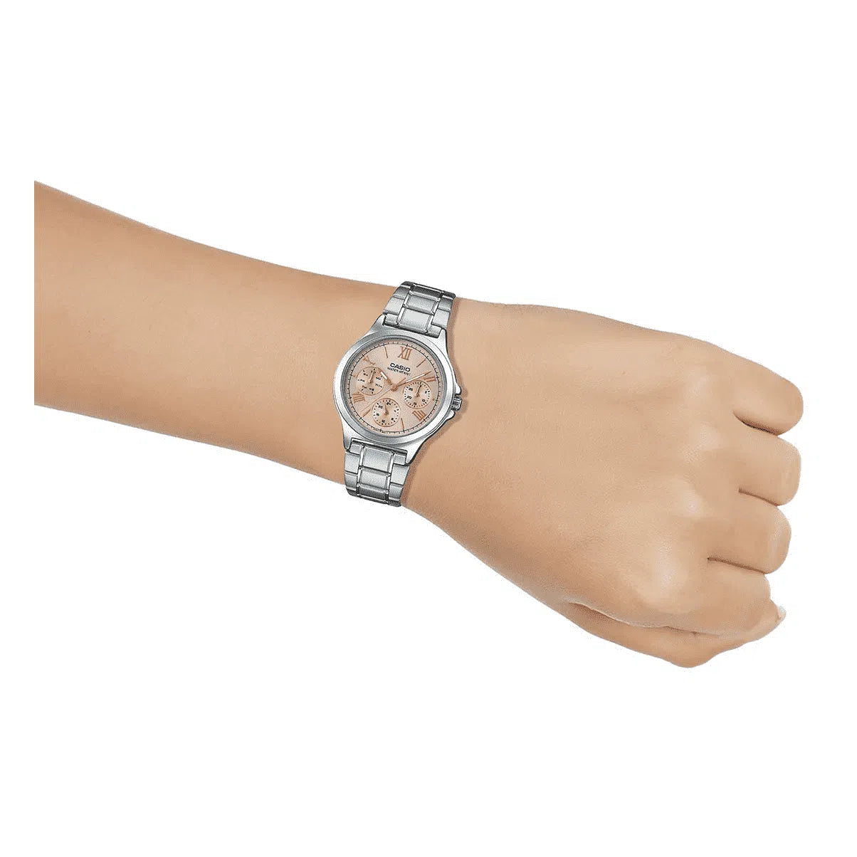 Casio LTP-V300D-9A2 Siver Stainless Watch for Women-Watch Portal Philippines