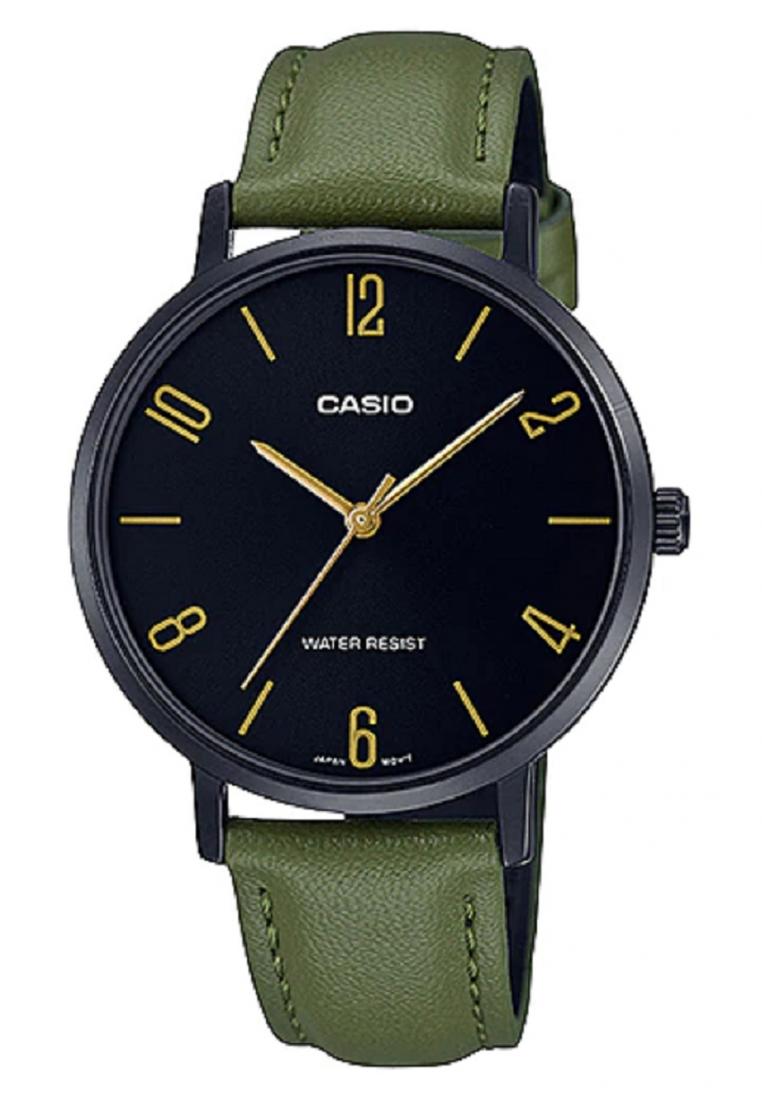 Casio LTP-VT01BL-3B Analog Leather Strap Watch For Women-Watch Portal Philippines