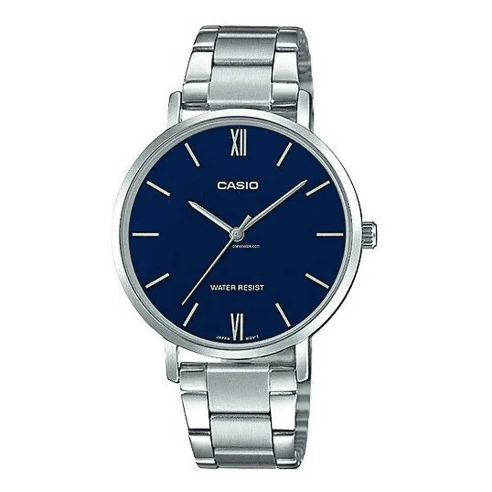 Casio LTP-VT01D-2B Silver Stainless Watch for Women-Watch Portal Philippines