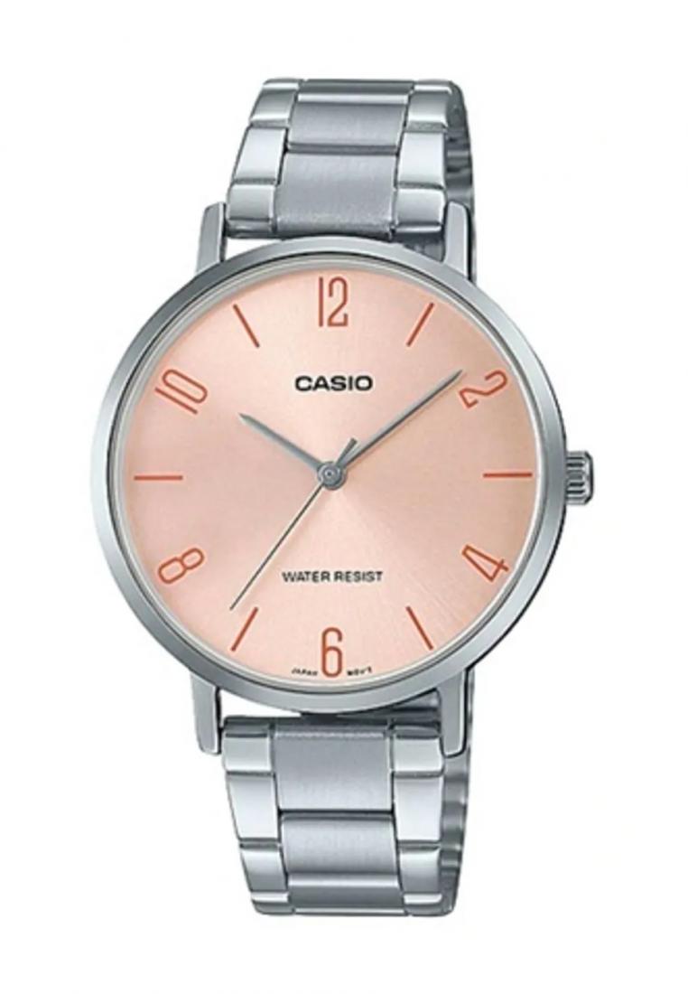 Casio LTP-VT01D-4B2 Analog Stainless Steel Strap Watch For Women-Watch Portal Philippines