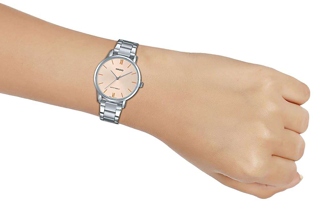 Casio LTP-VT01D-4BUDF Silver Stainless Watch for Women-Watch Portal Philippines