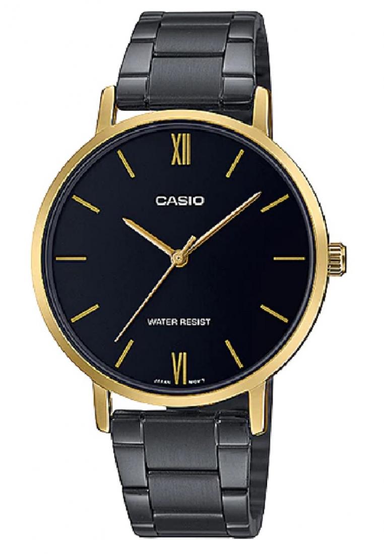Casio LTP-VT01GB-1B Analog Stainless Steel Strap Watch For Women-Watch Portal Philippines