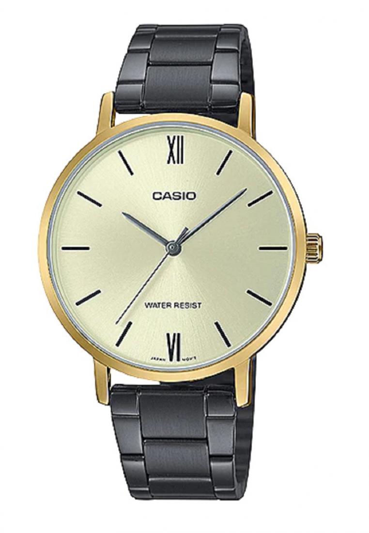 Casio LTP-VT01GB-9B Analog Stainless Steel Strap Watch For Women-Watch Portal Philippines