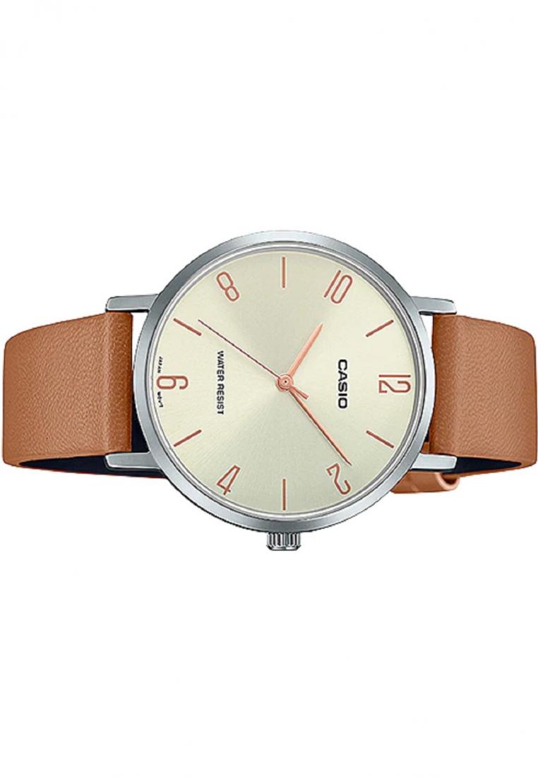Casio LTP-VT01L-5B Analog Leather Strap Watch For Women-Watch Portal Philippines