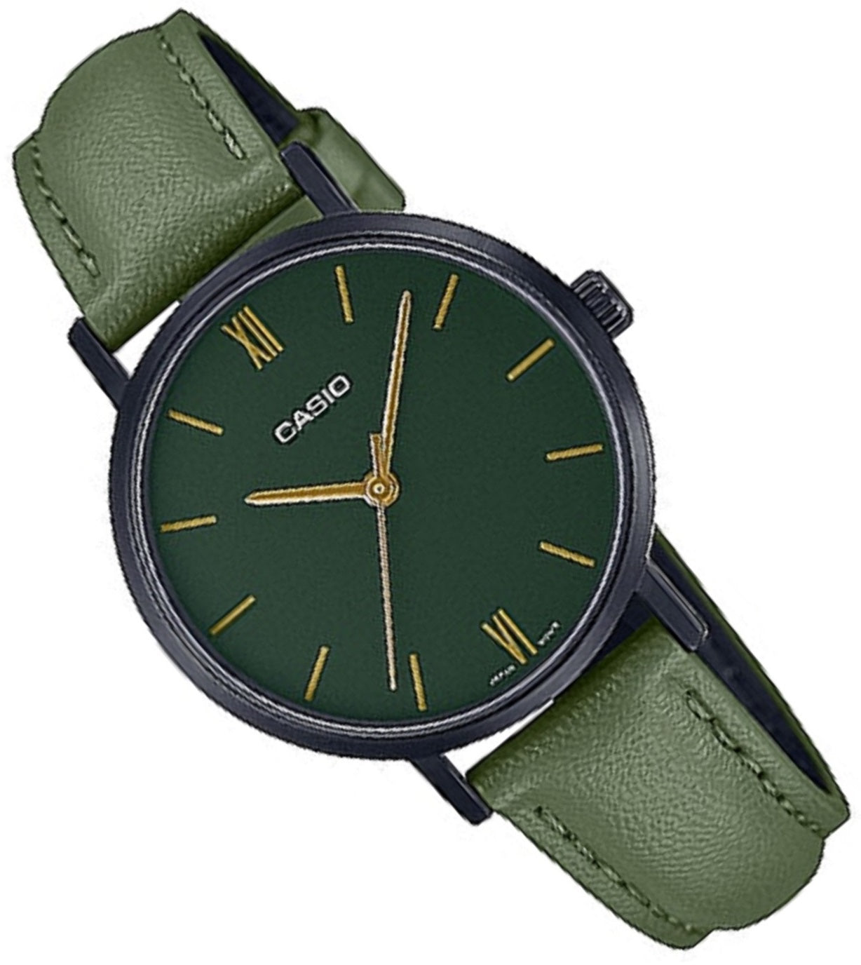 Casio LTP-VT02BL-3A Analog Leather Strap Watch For Women-Watch Portal Philippines