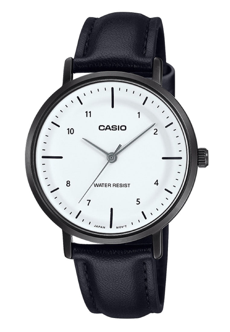 Casio LTP-VT03BL-7B Analog Leather Band Watch For Women-Watch Portal Philippines