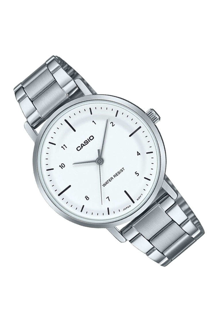Casio LTP-VT03D-7B Analog Stainless Steel Band Watch For Women-Watch Portal Philippines