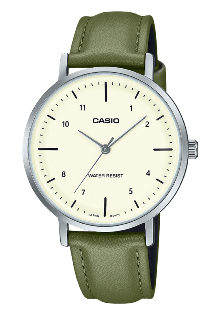 Casio LTP-VT03L-3B Analog Leather Band Watch For Women-Watch Portal Philippines