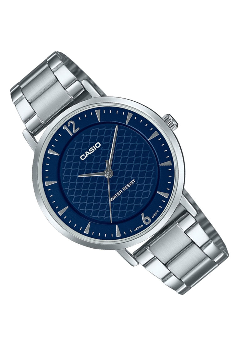 Casio LTP-VT04D-2A Analog Stainless Steel Band Watch For Women-Watch Portal Philippines