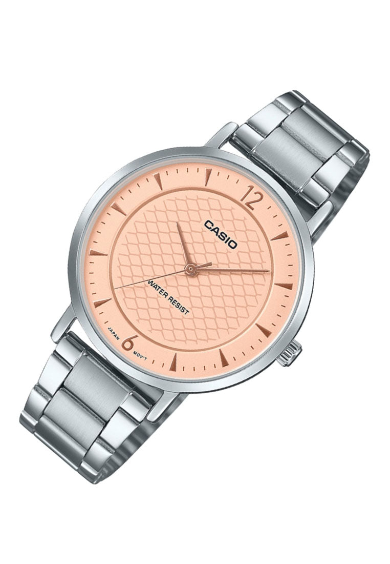 Casio LTP-VT04D-4A Analog Stainless Steel Band Watch For Women-Watch Portal Philippines