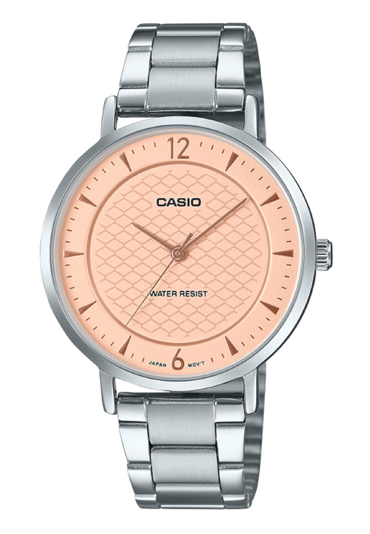 Casio LTP-VT04D-4A Analog Stainless Steel Band Watch For Women-Watch Portal Philippines