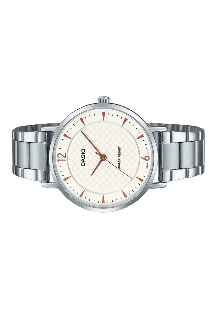 Casio LTP-VT04D-7A Analog Stainless Steel Band Watch For Women-Watch Portal Philippines