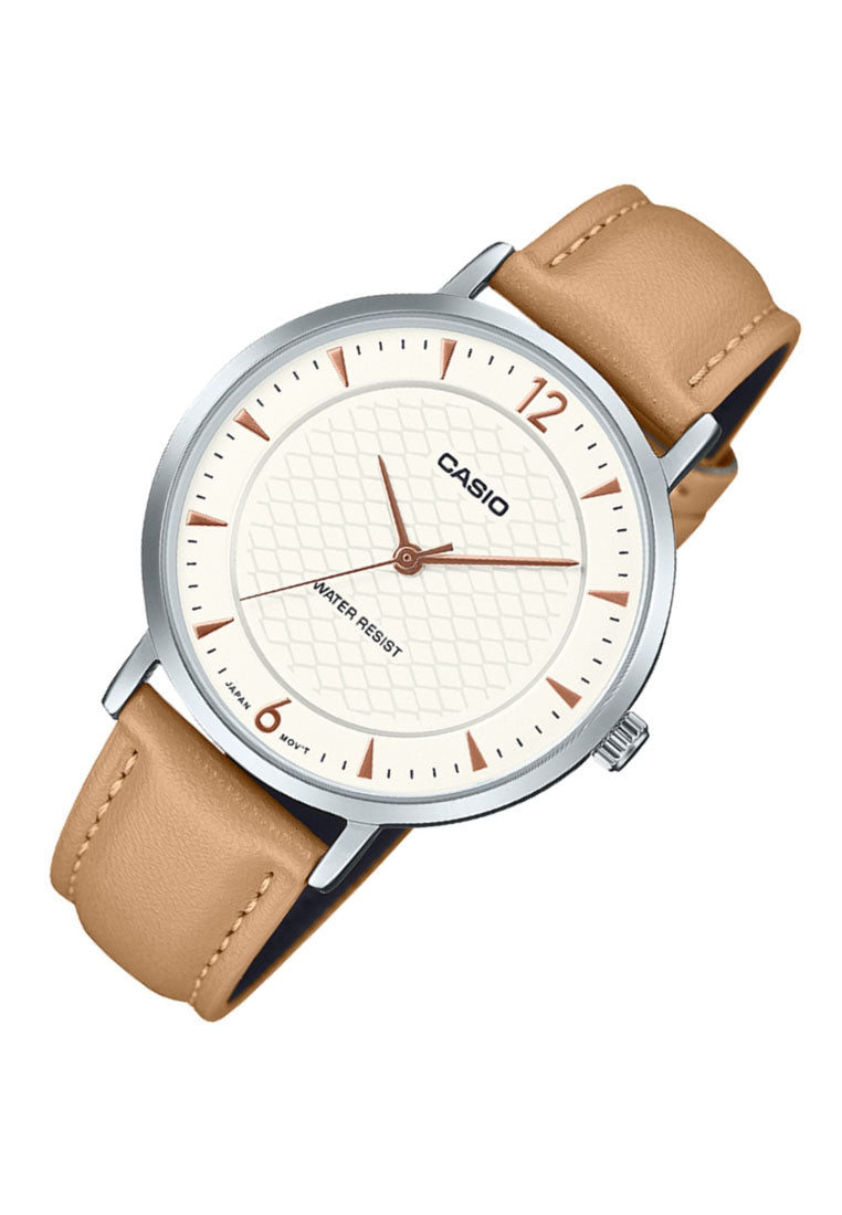 Casio LTP-VT04L-7A1 Analog Leather Band Watch For Women-Watch Portal Philippines