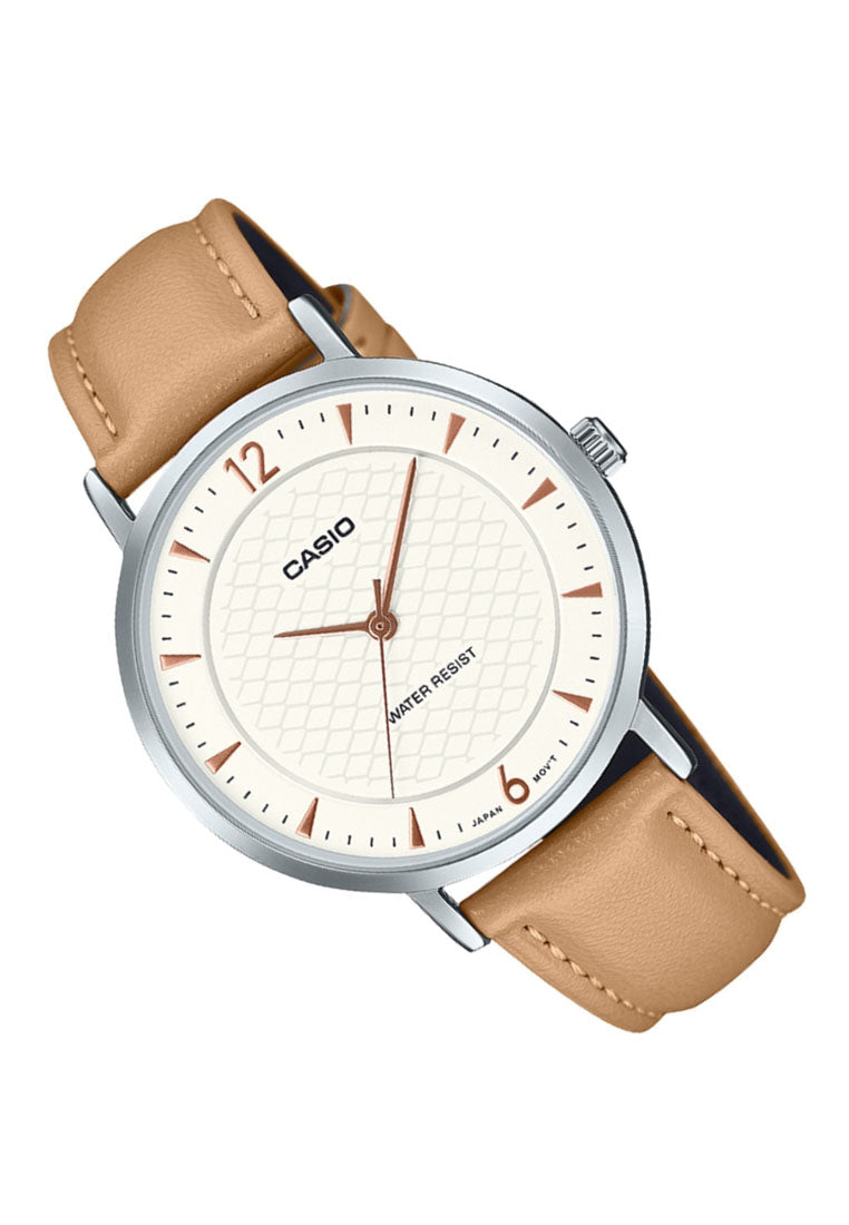 Casio LTP-VT04L-7A1 Analog Leather Band Watch For Women-Watch Portal Philippines