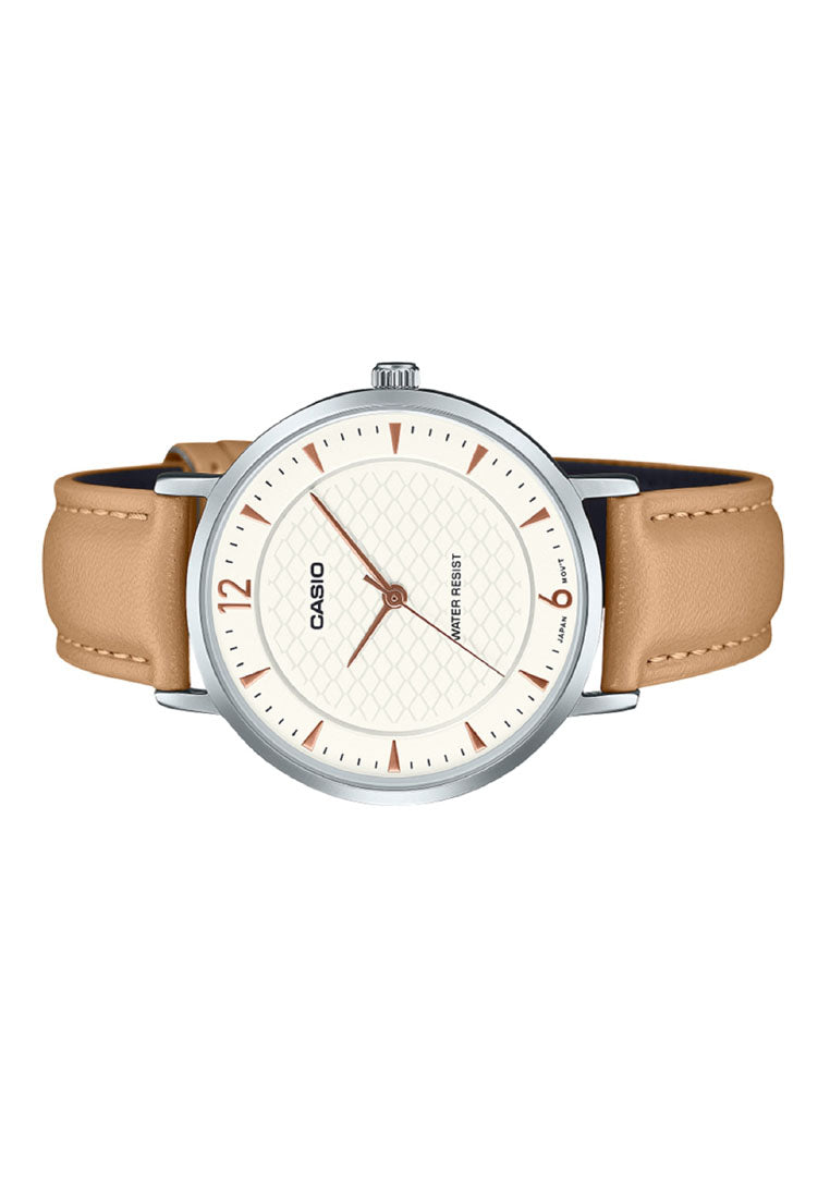 Casio LTP-VT04L-7A1 Analog Leather Band Watch For Women-Watch Portal Philippines