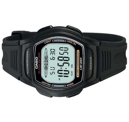 Casio LW-201-1AVDF Black Resin Watch for Women-Watch Portal Philippines