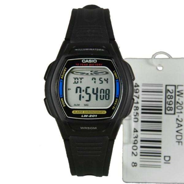 Casio LW-201-2AVDF Black Resin Strap Watch for Women-Watch Portal Philippines