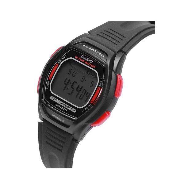 Casio LW-201-4AVDF Digital Black Silicone Strap Watch for Women-Watch Portal Philippines