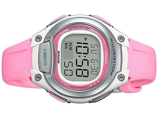 Casio LW-203-4AVDF Digital Pink Resin Strap Watch for Women-Watch Portal Philippines