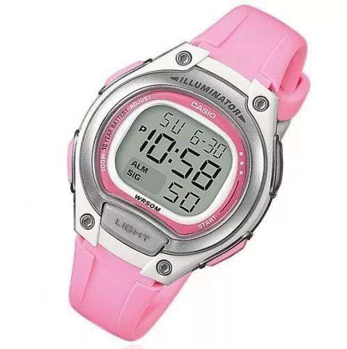 Casio LW-203-4AVDF Digital Pink Resin Strap Watch for Women-Watch Portal Philippines