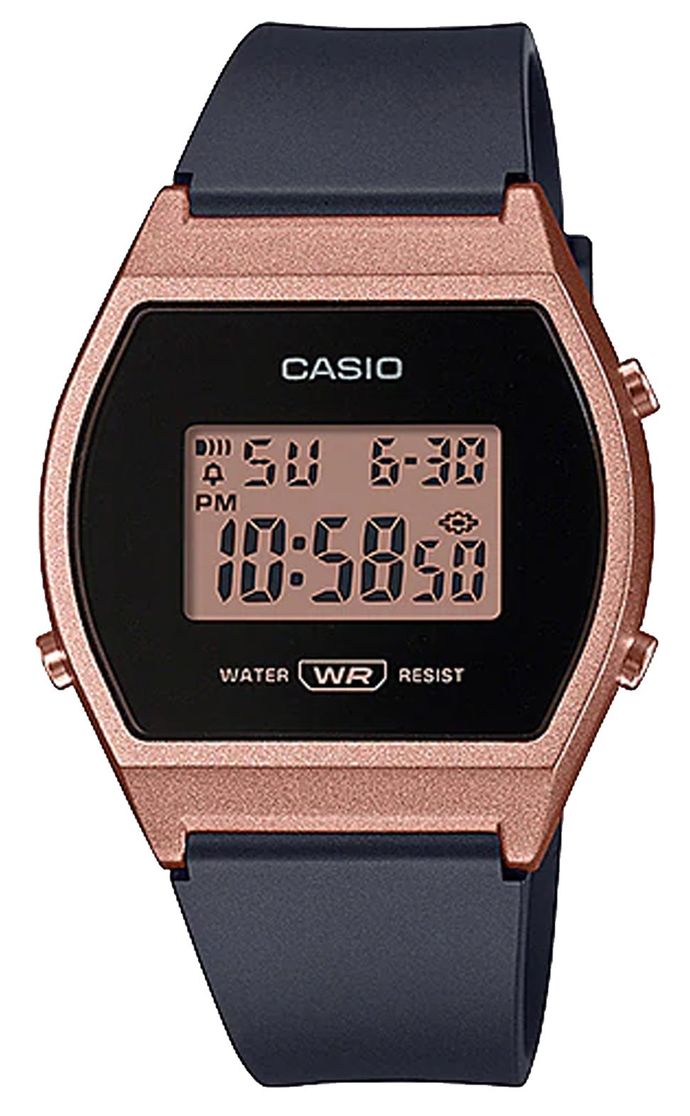 Casio LW-204-1ADF Black Resin Strap Watch for Women-Watch Portal Philippines
