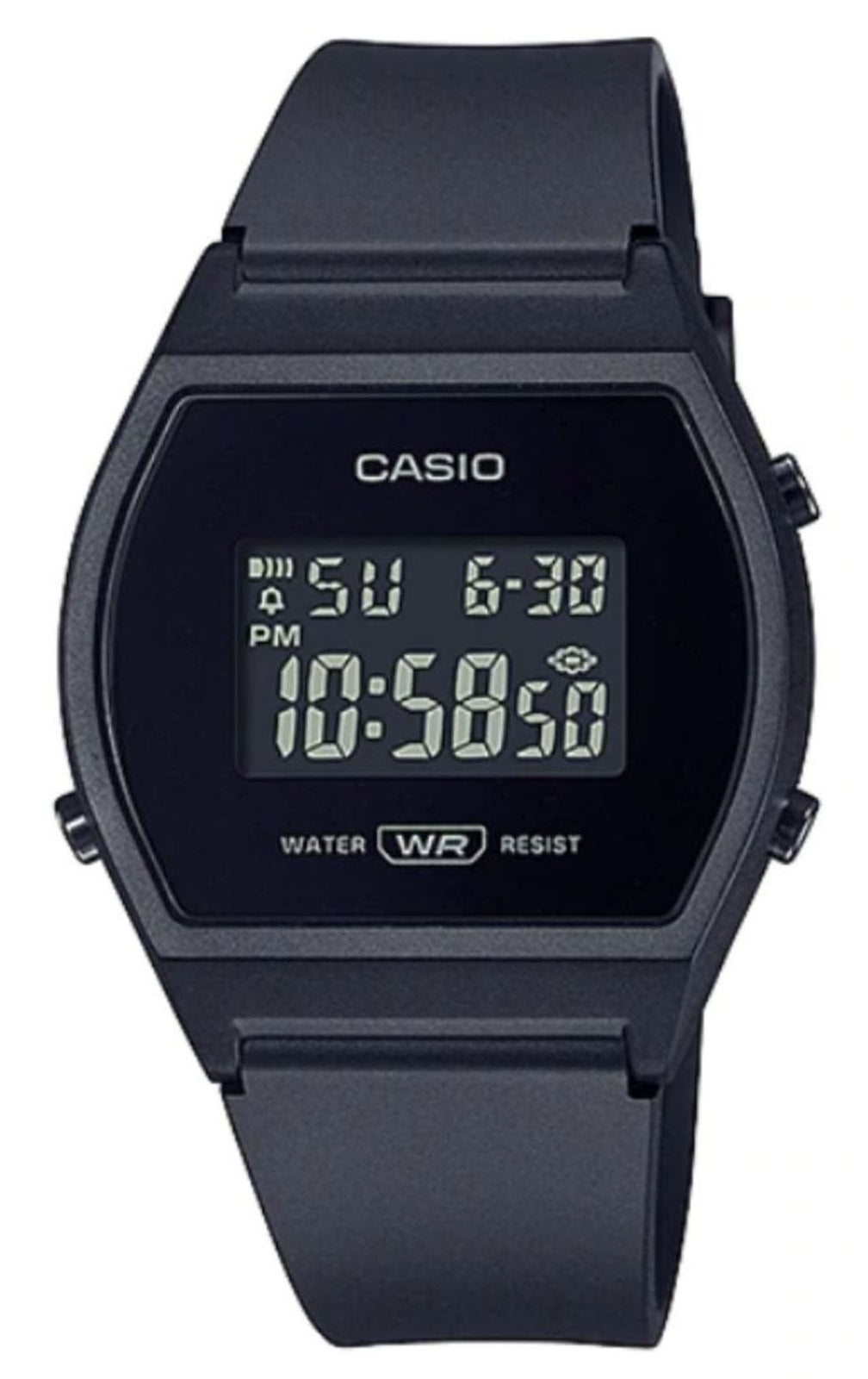 Casio LW-204-1BDF Black Resin Strap Watch for Women-Watch Portal Philippines