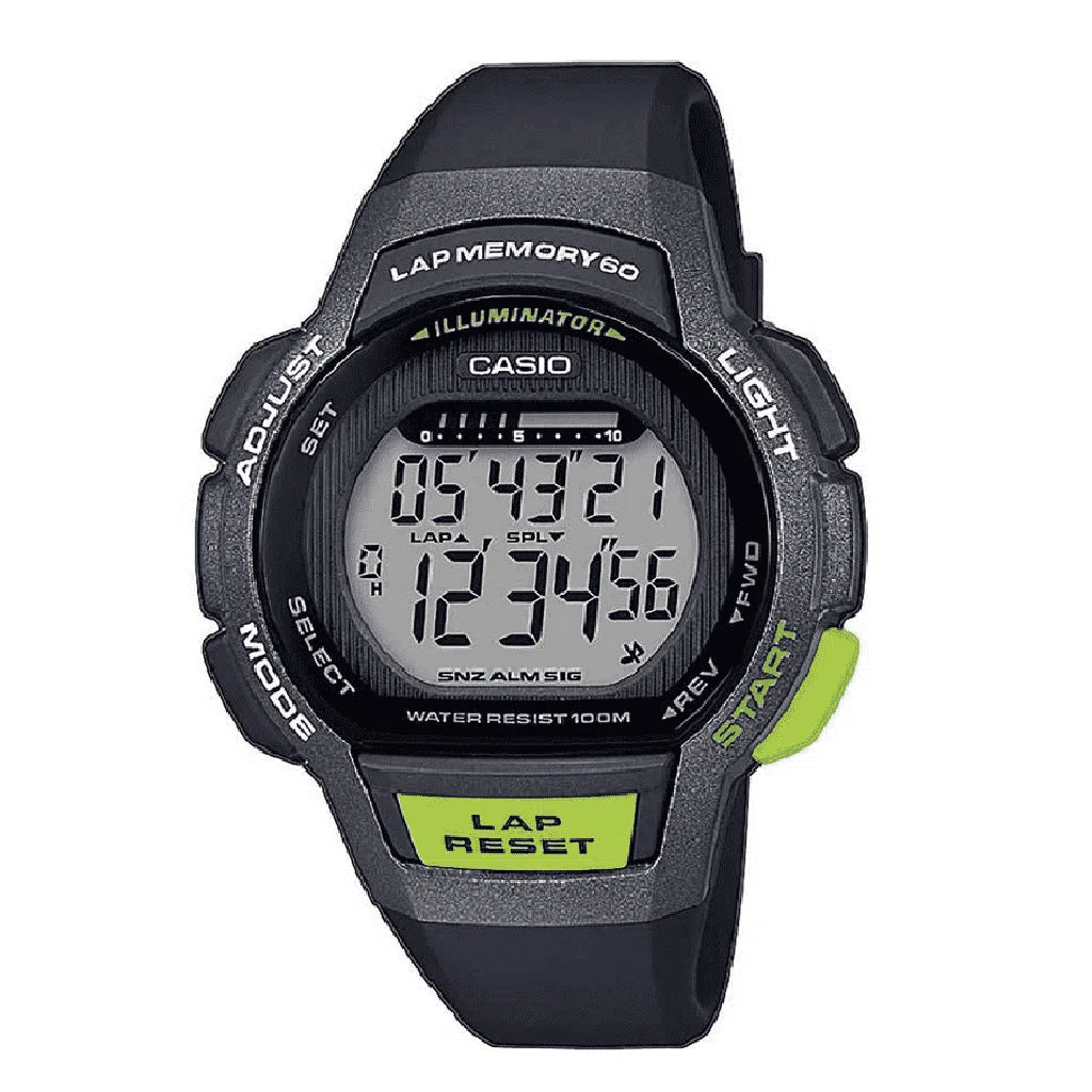 Casio LWS-1000H-1A Black Resin Unisex Watch-Watch Portal Philippines