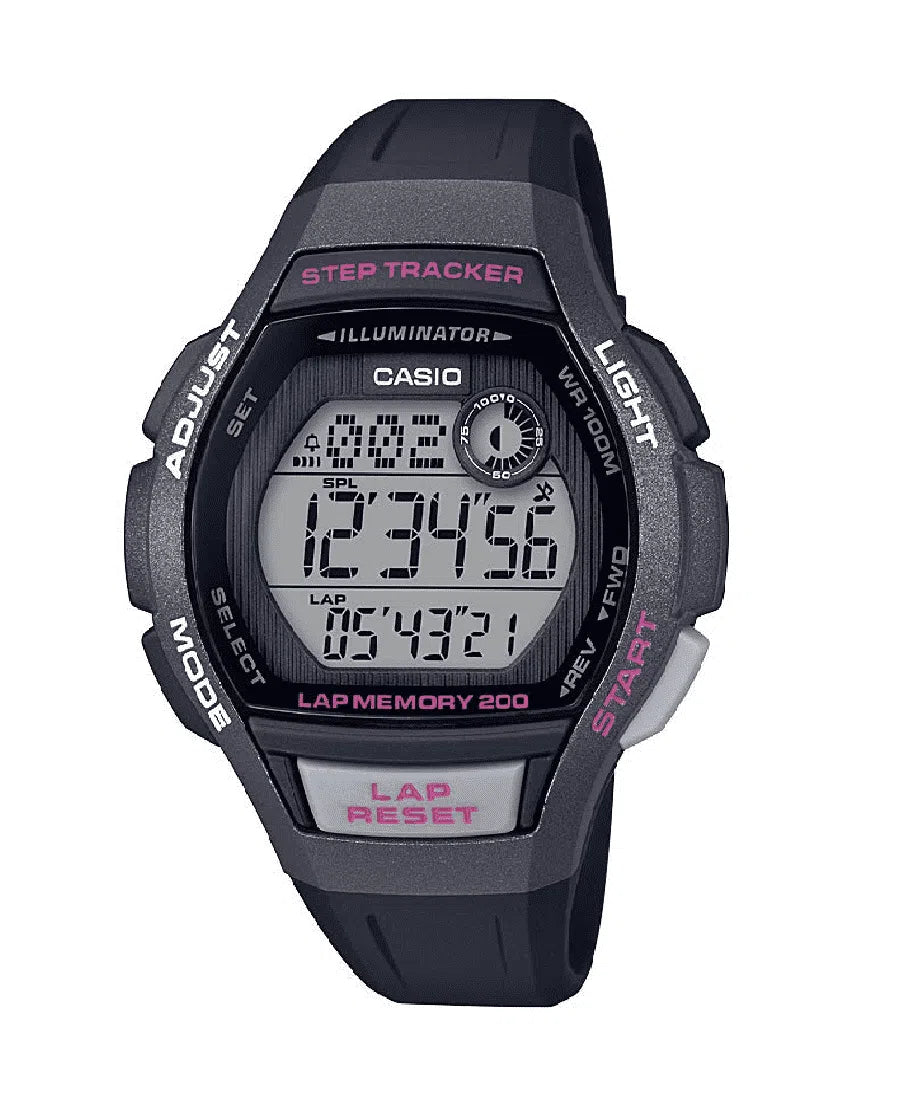 Casio LWS-2000H-1A Black Resin Unisex Watch-Watch Portal Philippines